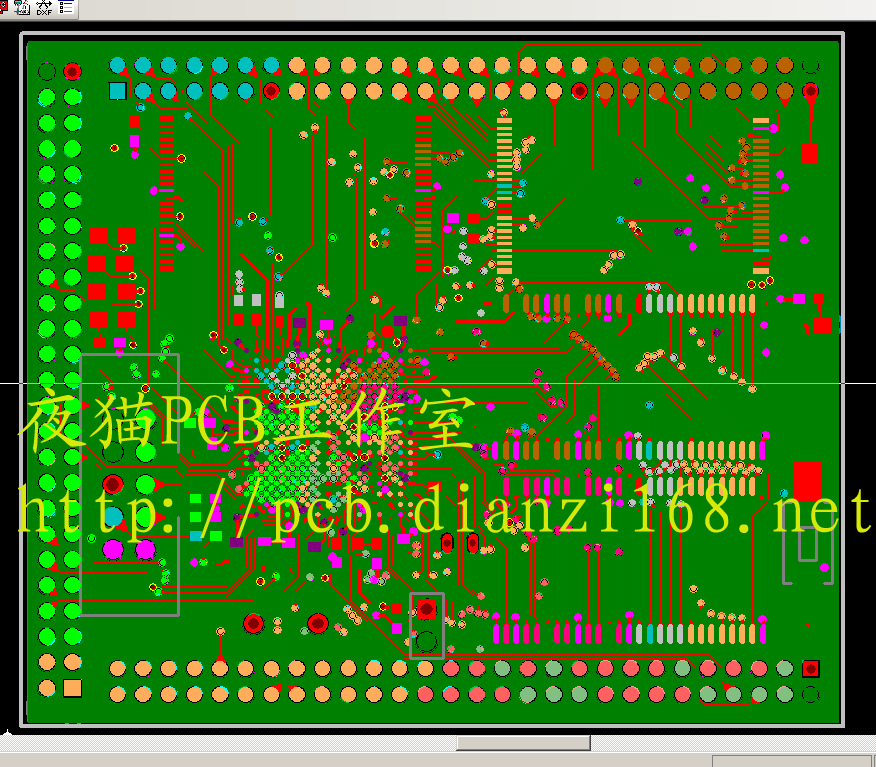 micro2440 S3C2440 pcb 工业级PCB LAYOUT设计