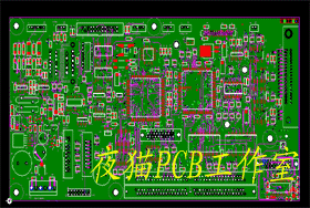 HP高级打印机 PCB设计案例-专业PCB LAYOUT-夜猫PCB工作室