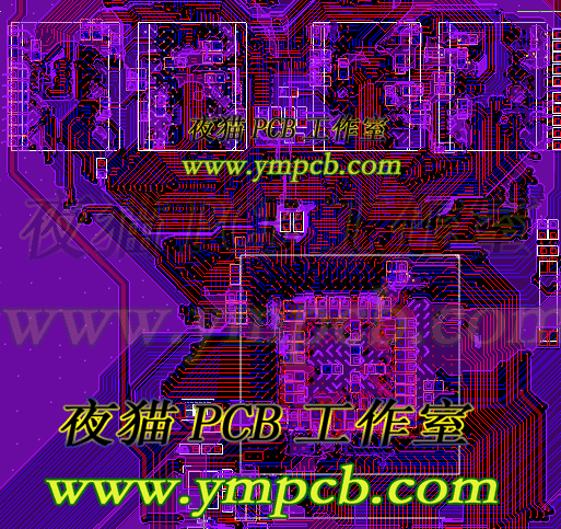 全志A10  A13 挂4个DDR3  MID 平板电脑PCB设计 DDRIII PCB设计